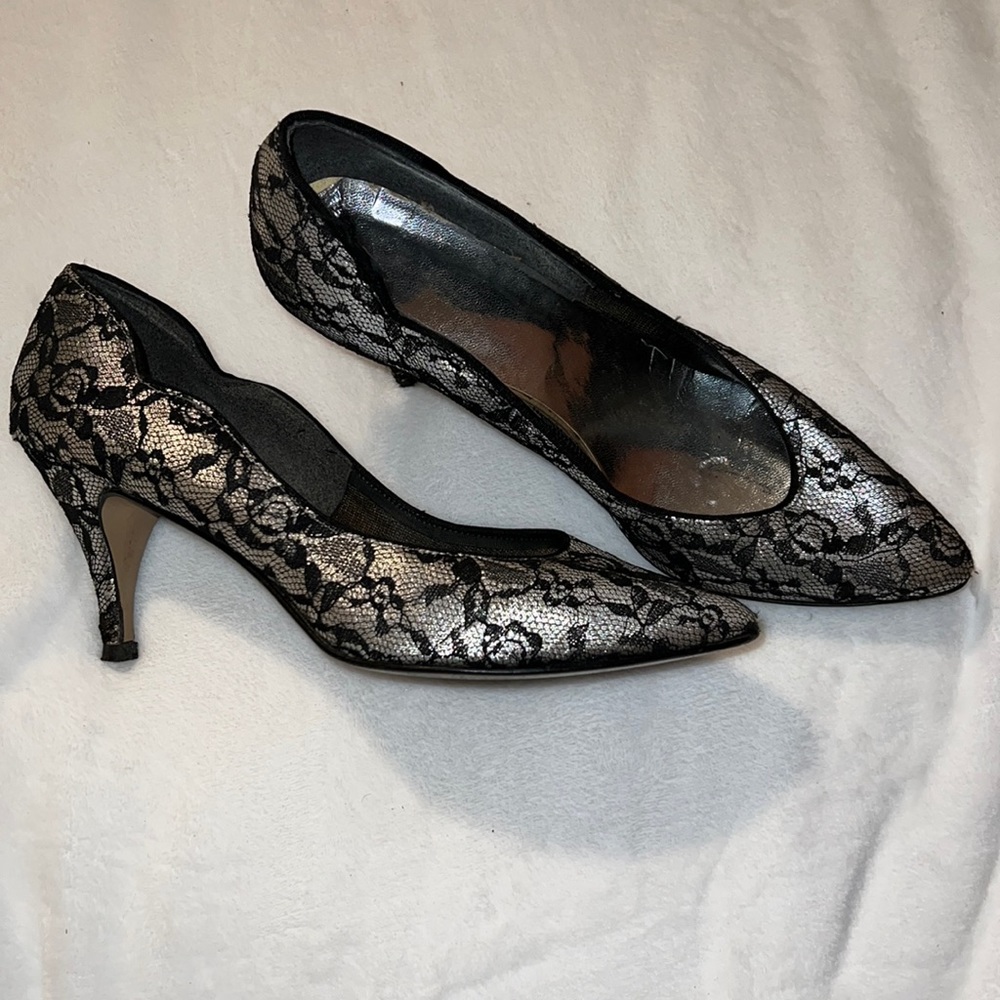 Lace heels